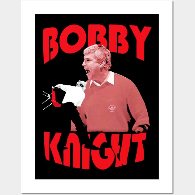 Bobby Knight retro Wall Art by wewewopo